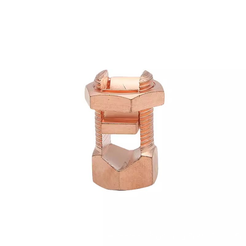 Copper Coated Brass Split Bolt Connector Line Tap