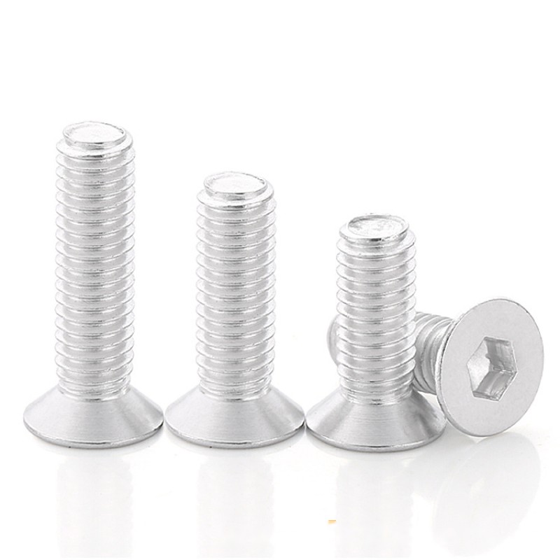 DIN7991 Hexagon Socket Countersunk Head Cap Screws (material Aluminium)
