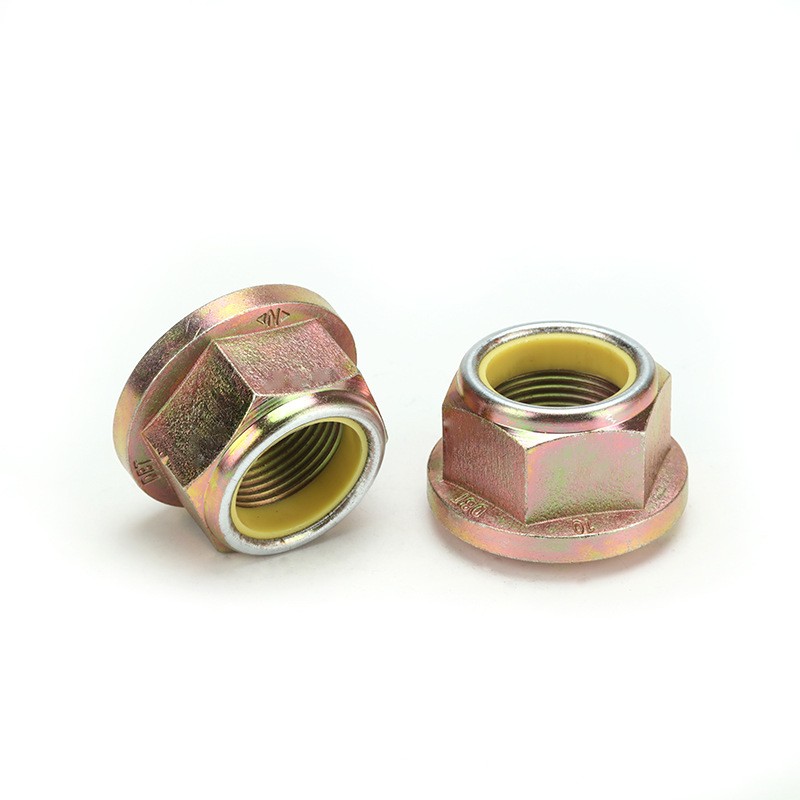 Fastening Devices For Bolt Centering - Form A - Hexagon Spherical Nuts With Flange DIN 74361-2 (A) - 1982