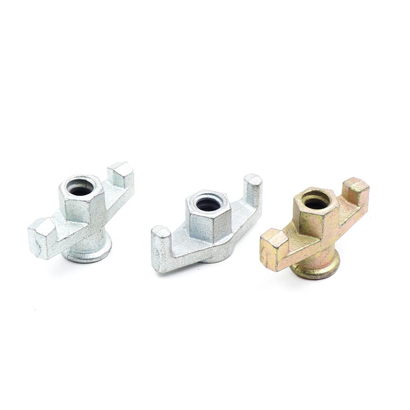 Tie Rod Nut Ductile Casted Iron Wing Nut Formwork Galvanized Casting Iron Wing Nut